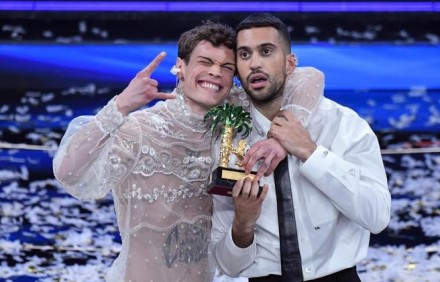 Mahmood e Blanco i re di Sanremo: 